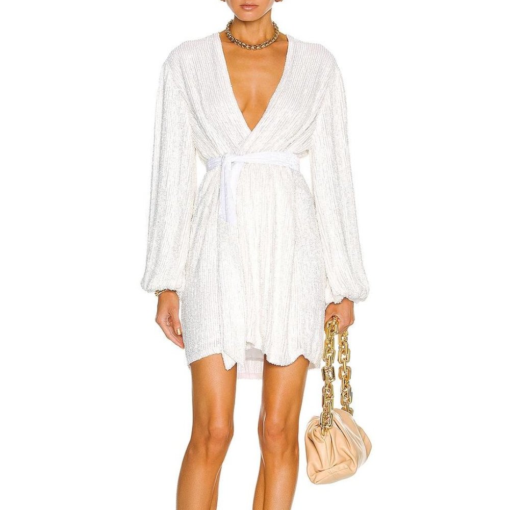 Retrofete Gabrielle robe wrap dress S